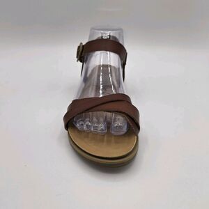 Blowfish Malibu Sandal Womens 7 Brown Granola  Strappy Slingback RIGHT SHOE ONLY